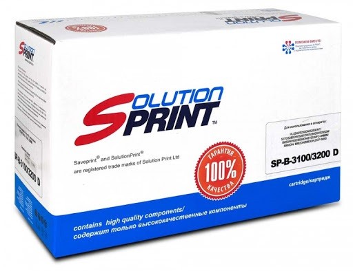 Фотобарабан Solution Print SP-B-DR-3100D/3200D для принтеров Brother DCP DCP-8065DN/ DCP-8070D/ DCP-8085DN/ MFC-8870DW/ MFC-8880DN, черный, 25000 стр.