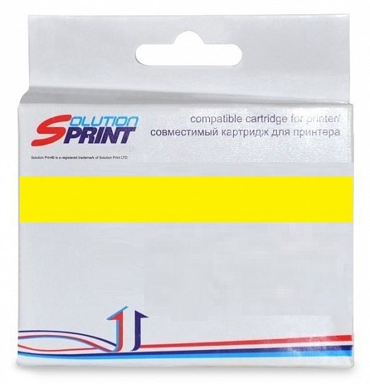 Струйный картридж Solution Print SP-C-451XLiY CLI для принтеров Canon PIXMA iP7240/ iP8740/ iX6840/ MG5440/ MG6640/ MG7140/ MG7540/ MX724/ MX924, желтый, 695 стр.