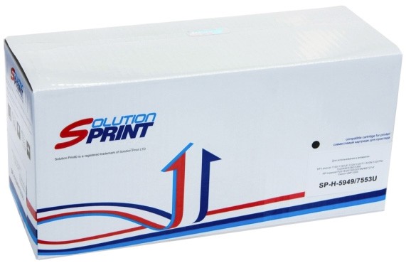 Лазерный картридж Solution Print SP-H-5949 (49A)/ 7553 (53A) U для принтеров HP LaserJet 1160/ 1320/ 3390/ 3392/ M2727nf/ M2727nfs/ P2014/ P2015, черный, 3000 стр.