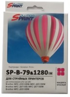 Струйный картридж Solution Print SP-B-LC-1280 iM для принтеров Brother DCP-J525W/ DCP-J725DW/ DCP-J925DW/ MFC-J6510DW/ MFC-J6710D/ MFC-J825DW, пурпурный, 1200 стр.